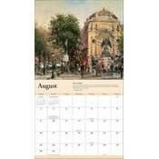 Calendrier 2026 mural Thomas Kinkade dition de luxe Voyage