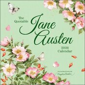 Calendrier 2026 Illustrations Citations Jane Austen par Marjolein Bastin Calendrier 2026 mural Illustrations Citations Jane Austen par Marjolein Bastin