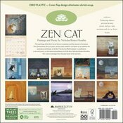 Calendrier 2026 papier Dessins Chats Zen Nicholas Kirsten-Honshin