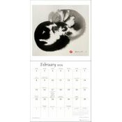 Calendrier 2026 Dessins Aquarelle Chats Endre Penovc