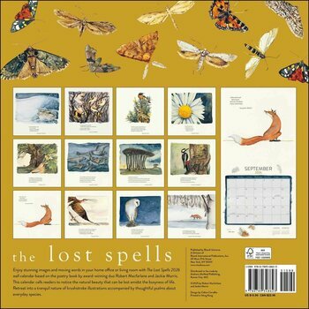 Calendrier 2026 Dessins Animaux Robert Macfarlane Jackie Morris