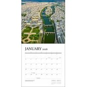 Calendrier  Paris Vue du Ciel