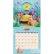 Calendrier 2026 Bob L'Eponge Dessin Animé Calendrier 2026 Bob L'Eponge Dessin Animé