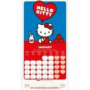 Calendrier 2026 Dessin Hello Kitty Kawa