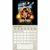 Calendrier 2026 serie Harry Potter Film Poudlard