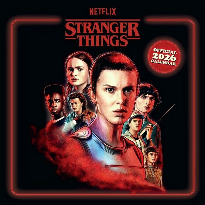 Calendrier mural 2026 Stranger Things Srie