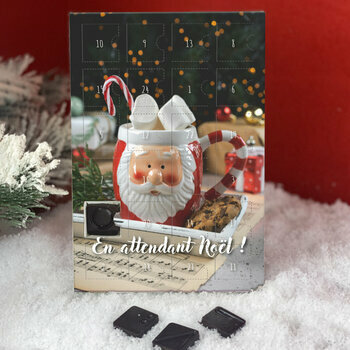 Calendrier de l'avent Ambiance Cosy Noël personnalisé avec votre message