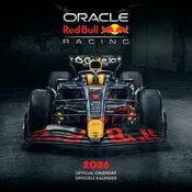 Calendrier 2026 papier Course Automobile Formule 1 Ecurie Redbull Racing