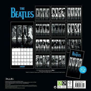 Calendrier 2026 The Beatles Groupe Culte