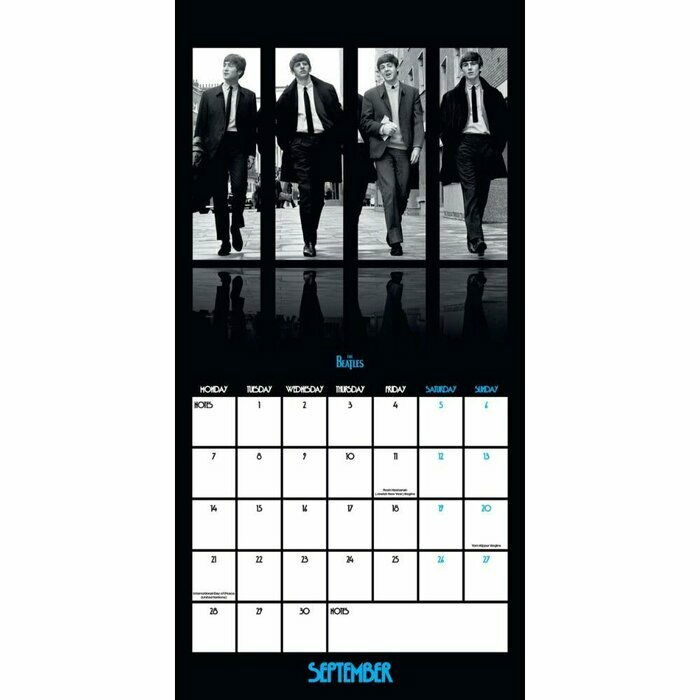 Calendrier  2026 The Beatles Groupe Culte