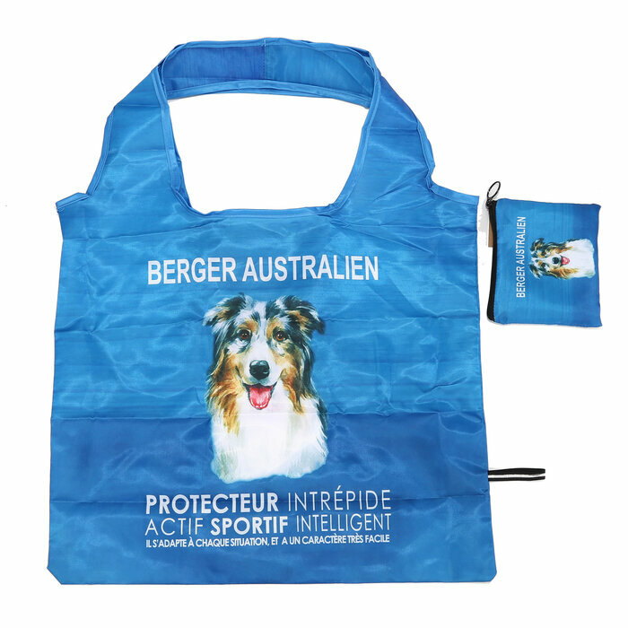 Porte-Monnaie Sac de Courses Pliable Berger Australien