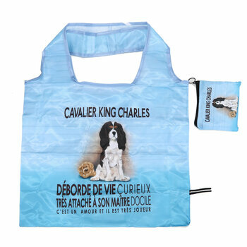 Porte-Monnaie et Sac de Courses Pliable Cavalier King Charles