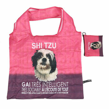 Porte-Monnaie et  Sac de Courses Pliable Shih Tzu
