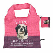 Porte-Monnaie Sac de Courses Pliable Shih Tzu