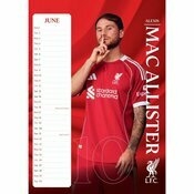 Calendrier mural Football Liverpool FC format A3