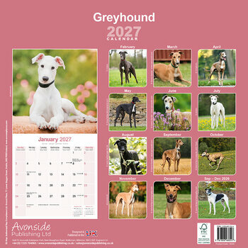 Calendrier 2027 Greyhound