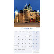 Calendrier 2027 Amsterdam Hollande Calendrier Papier 2027
