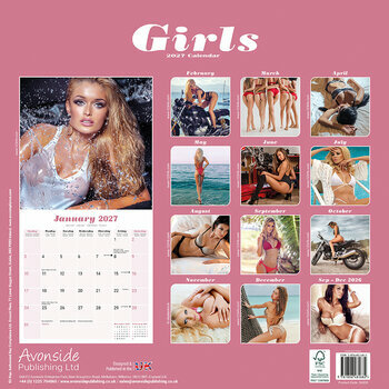 Calendrier 2027 Sexy Femme