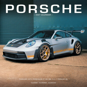 Calendrier 2027 Voiture Porsche