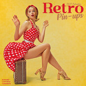 Calendrier 2027 mural Pin up retro photo