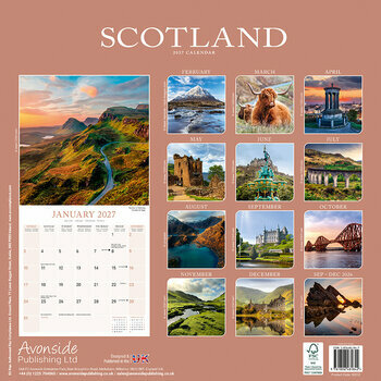 Calendrier 2027 Ecosse