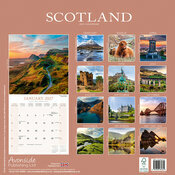 Calendrier 2027 papier Ecosse Cascade