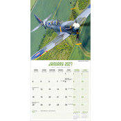 Calendrier 2027 Avion Militaire Spitfire Calendrier 2027 Avion militaire