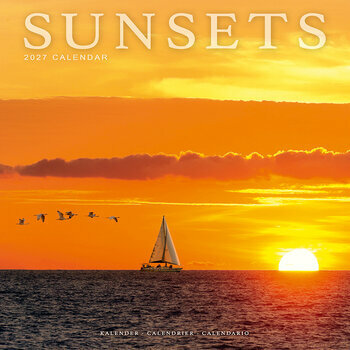 Calendrier 2027 Coucher de Soleil