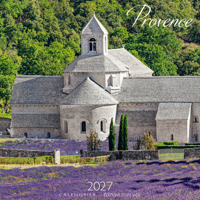 Calendrier 2027 Abbaye de Senanque Provence