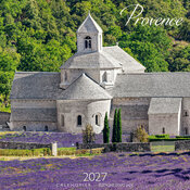 Calendrier 2027 Abbaye de Senanque Provence