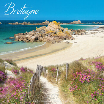 Calendrier 2027 Bretagne C&ocirc;te Atlantique
