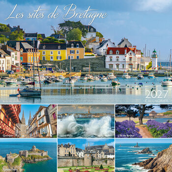 Calendrier 2027 Les plus beaux sites de Bretagne