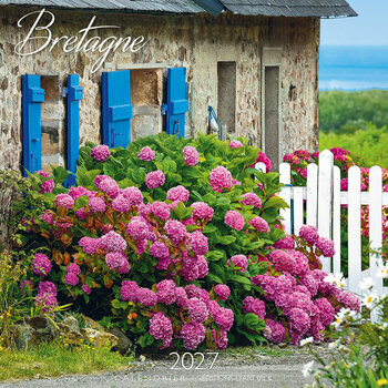 Calendrier 2027 Bretagne Maison Fleurie