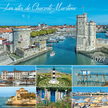 Calendrier 2027 Les Plus Beaux Sites de Charente Maritime