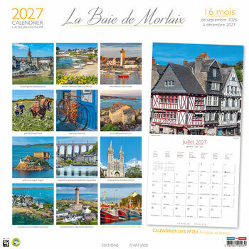 Calendrier 2027 La Baie de Morlaix