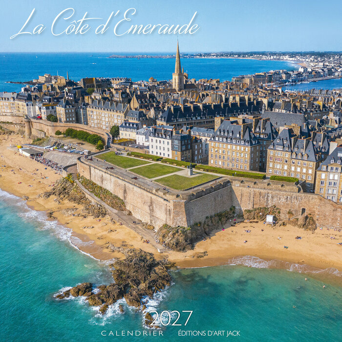 Calendrier Mural 2027 C�te d'Emeraude Saint Malo