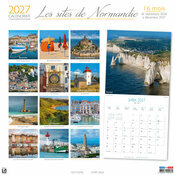 Calendrier Mural 2027 Normandie