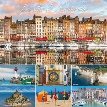 Calendrier 2027 Les Sites de Normandie Honfleur