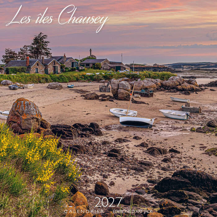 Calendrier Mural 2027 Iles Chausey