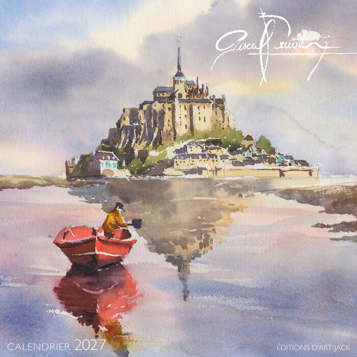 Calendrier Mural 2027 Normandie Mont Saint Michel