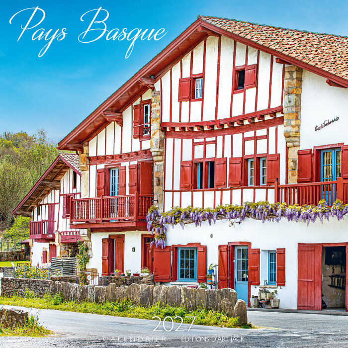 Calendrier Mural Pays Basque 2027 Maison