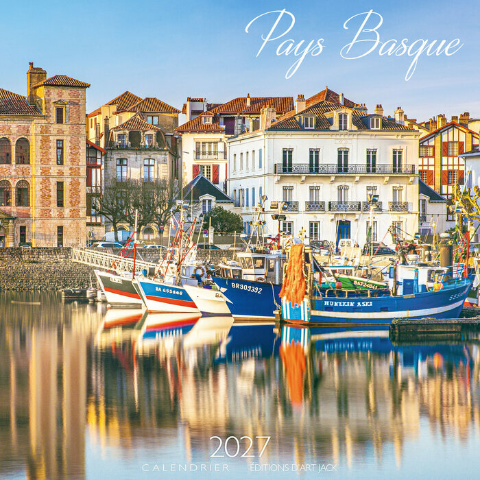 Calendrier Mural Pays Basque Port Ciboure 2027