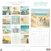 Calendrier Mural 2027 Balade � la plage