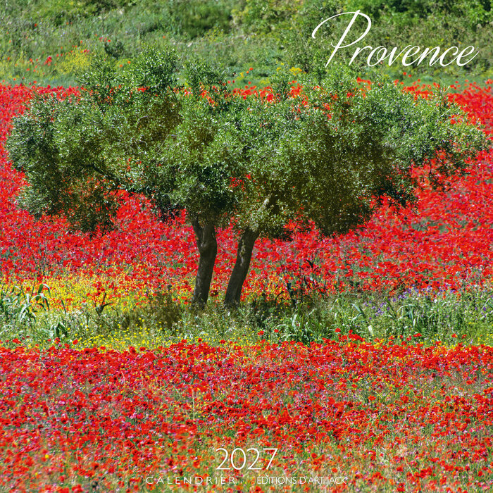 Calendrier Provence Coquelicots 2027