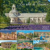 Calendrier 2027 Sites Villes des Provence 