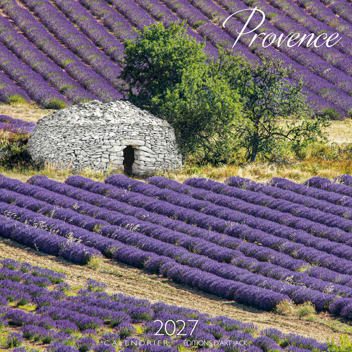 Calendrier Provence Champs de Lavande 2027