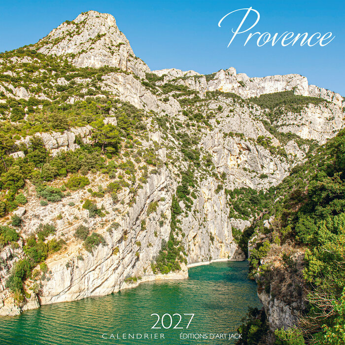 Calendrier Provence Gorge du Verdon 2027
