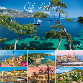 Calendrier 2027 Provence C&ocirc;te d'Azur