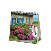 Calendrier Chevalet 2027 Bretagne Maison Bretonne Hortensias Calendrier Chevalet 2027 Maison Bretonne