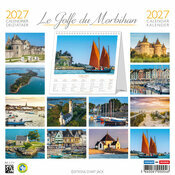 Calendrier Chevalet 2027 Golfe du Morbihan Calendrier papier 2027 Golfe du Morbihan